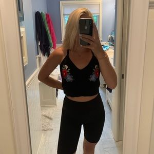 Crochet Cropped Tank